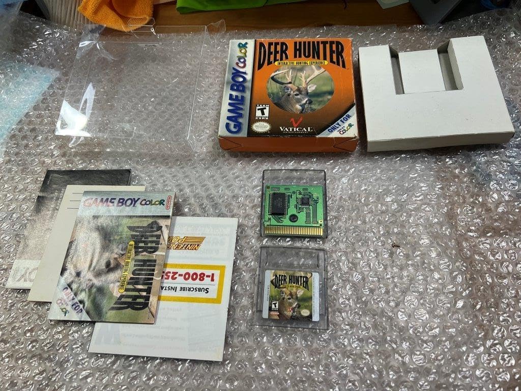 GBC Deer Hunter/ディーア・ハンター 北米版 海外 輸入 状態参照 動作確認済 可
