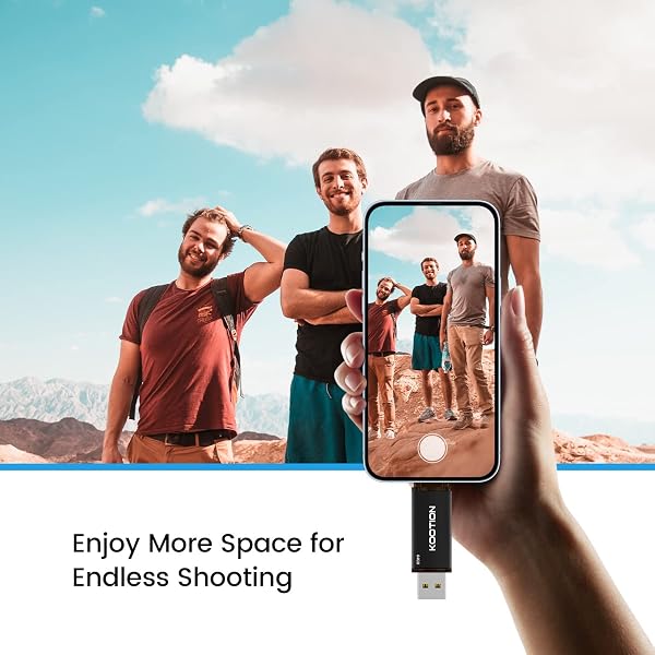 KOOTION USB Stick 64GB, USB C Stick OTG 2.0 Speicherstick 2-in-1 USB 64G Flash Laufwerk Type C Flash Drive 64 Gbyte für PC/Laptop/Notebook, Typ-C Smartphone - 5