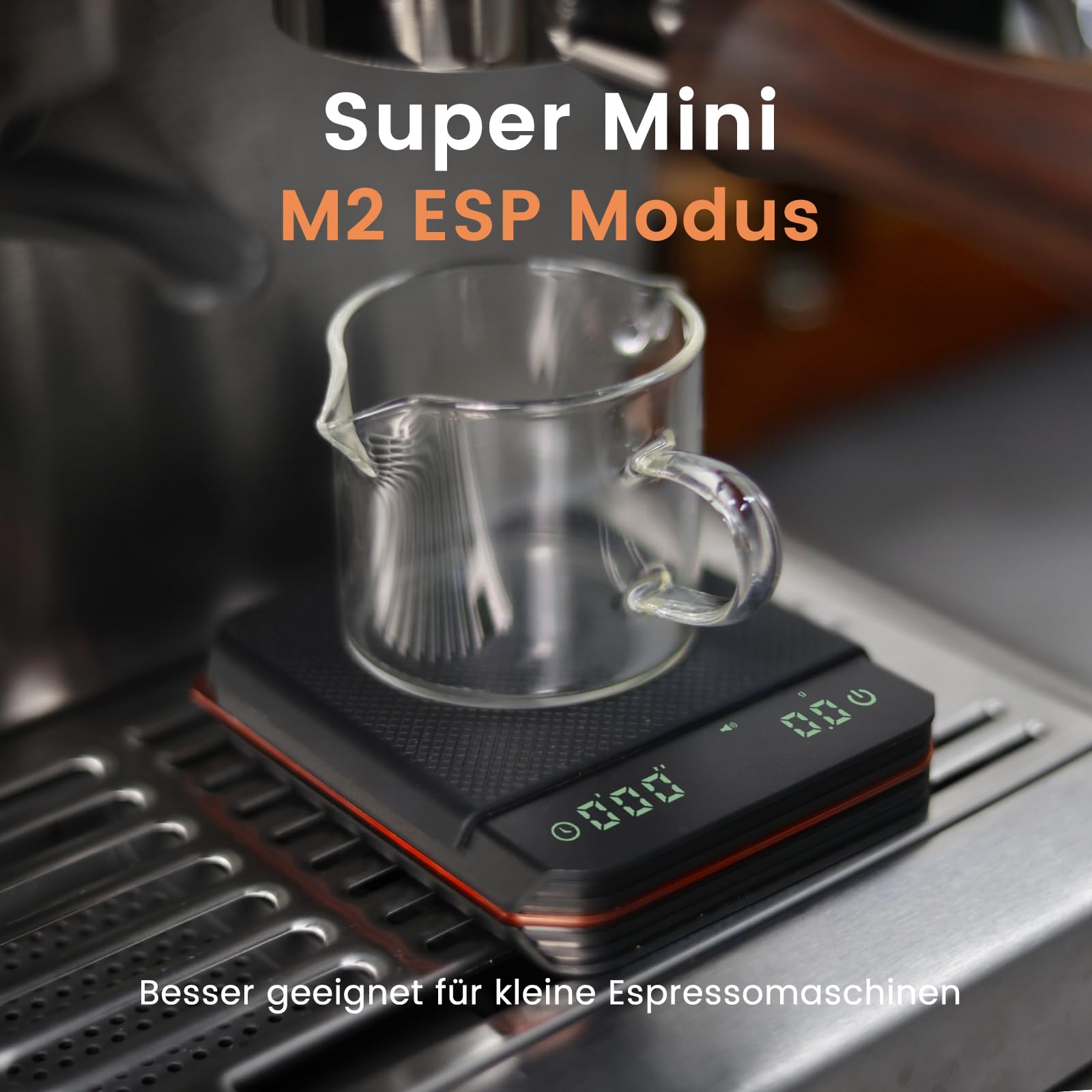 Bilancia Da Caffè Con Timer MISSCAT - Precisione 0,1g, 3 Modalità (Auto/Manuale/Espresso), Ricaricabile USB-C, Dimensioni Mini Per Baristi E Viaggi - 3
