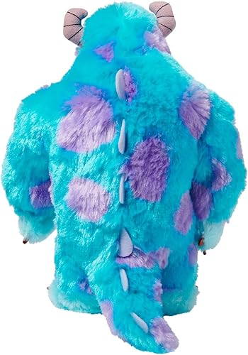 Miniatura 2 de Disney Store - Peluche oficial Sulley, monstruo suave de 9 pulgadas de Pixar's Monsters, Inc. - Diseño icónico azul y morado, compañero