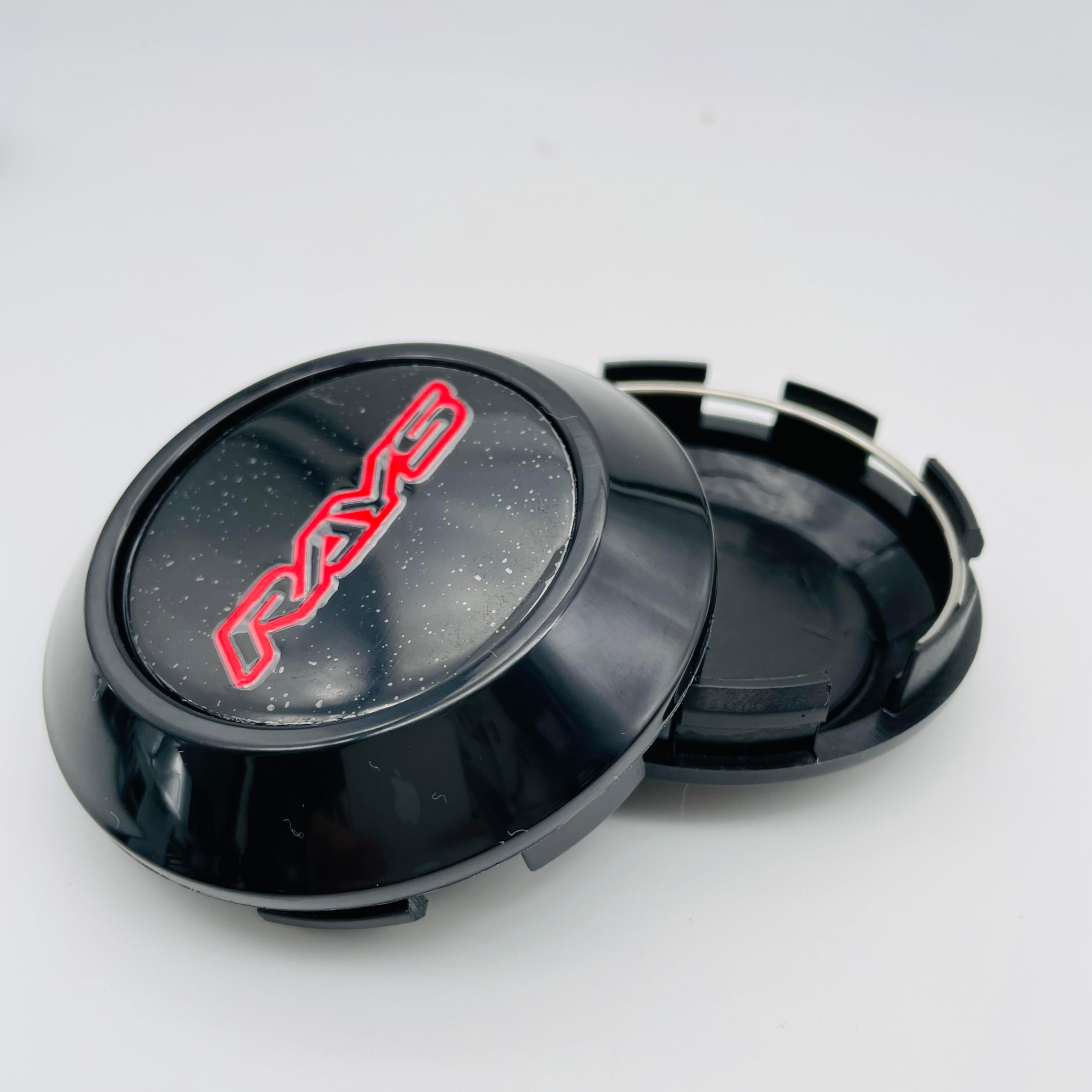 4pcs Rays Volk Racing Wheel Center Caps OD 76MM/2.99" ID 72MM/2.83" for CB 73.1MM Wheels (Color-C)