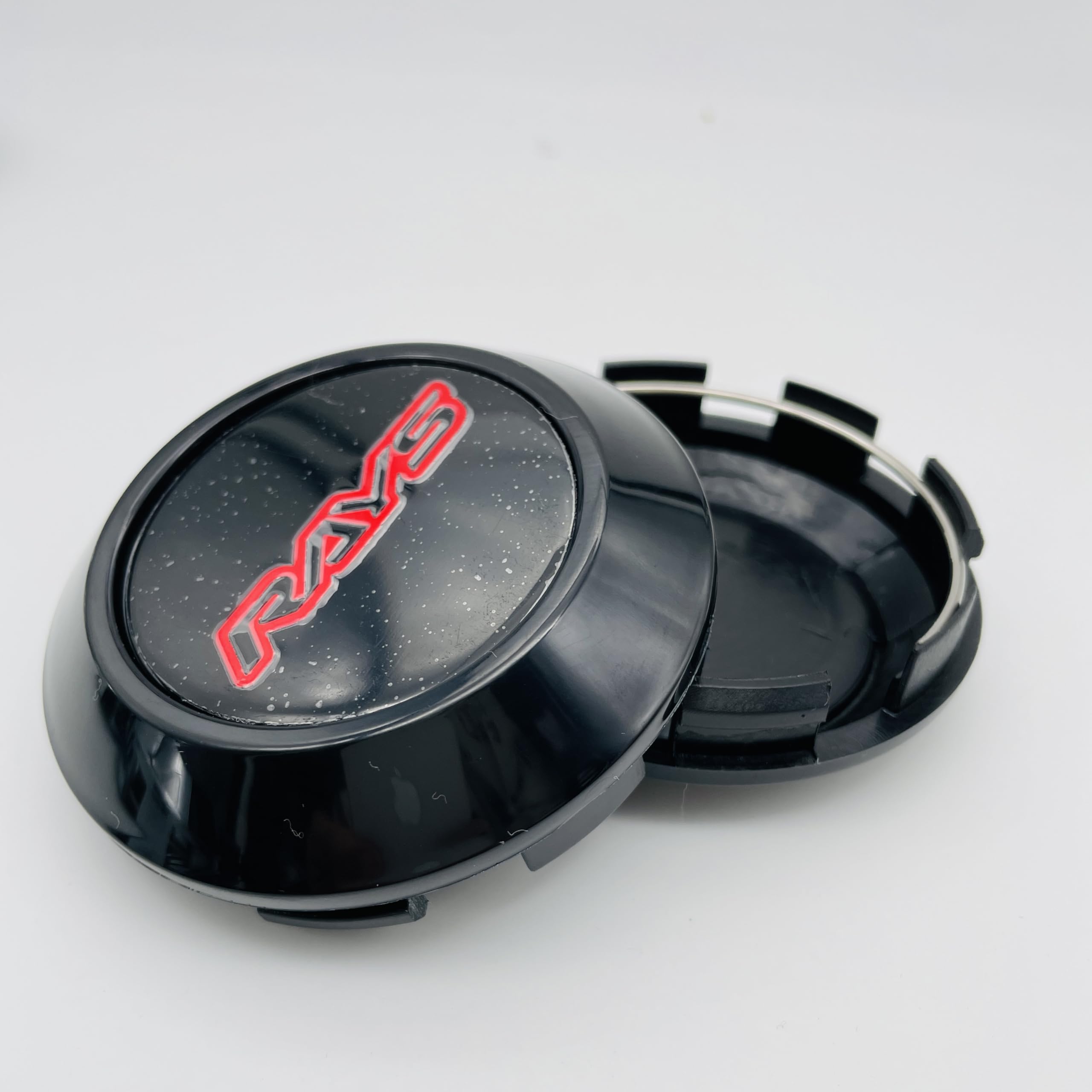 4pcs Rays Volk Racing Wheel Center Caps OD 76MM/2.99" ID 72MM/2.83" for CB 73.1MM Wheels (Color-C)