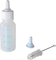 Mamadeira e Esc 11,7cm Western Western Pet para Cães, Branco