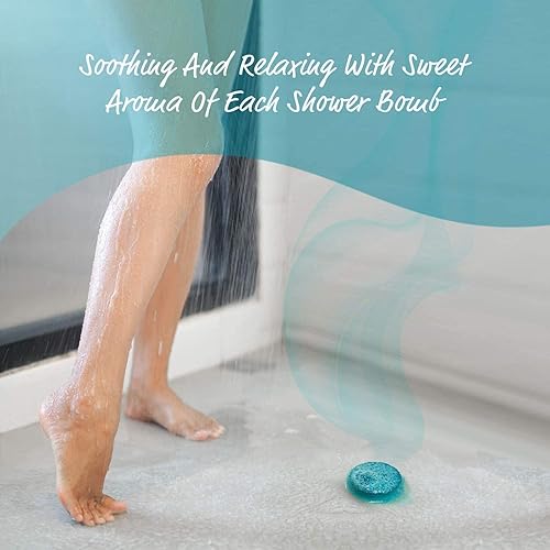 Miniatura 6 de Vaporizadores de ducha 8 tabletas los mejores regalos de Navidad para mujeres aromas frescos naturales y aceites esenciales para aliviar el estrés