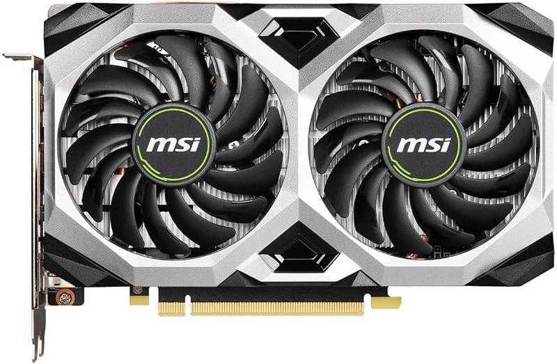 Gaming GeForce GTX 1660 Super 192-bit HDMI/DP 6GB GDRR6 HDCP Soporte DirectX 12 Tarjeta gráfica VR Ready OC de doble ventilador (GTX 1660 Super Ventus XS OC)