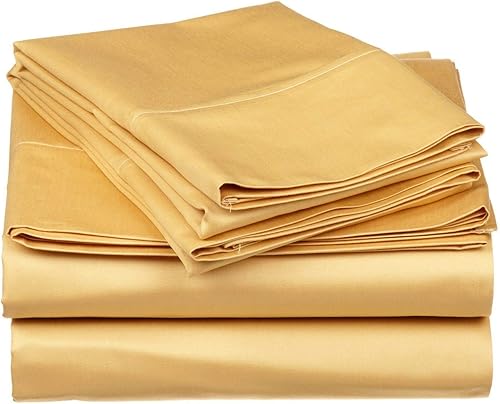 Juego de sábanas de 4 piezas de 800 hilos, 100% algodón Giza, suave y suave, con bolsillo profundo, tamaño King  estándar (712-14 x 80), color