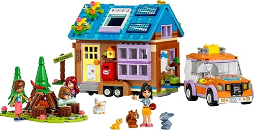 Miniatura 7 de Lego Friends Set of 2 41395 Friendship Bus & 41735 Mobile House