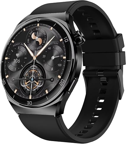 Smartwatch Aurafit AMOLED 1.43" IP68 Preto - Homens