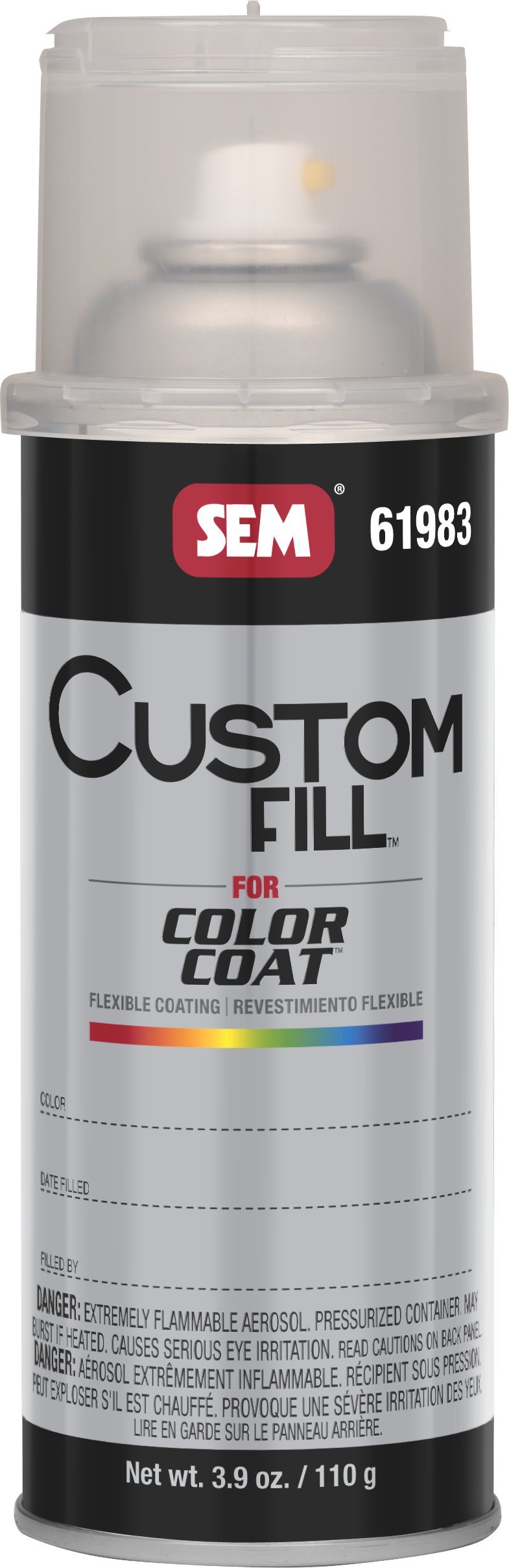 SEM 61983 Custom Fill Color Coat Blank Aerosol