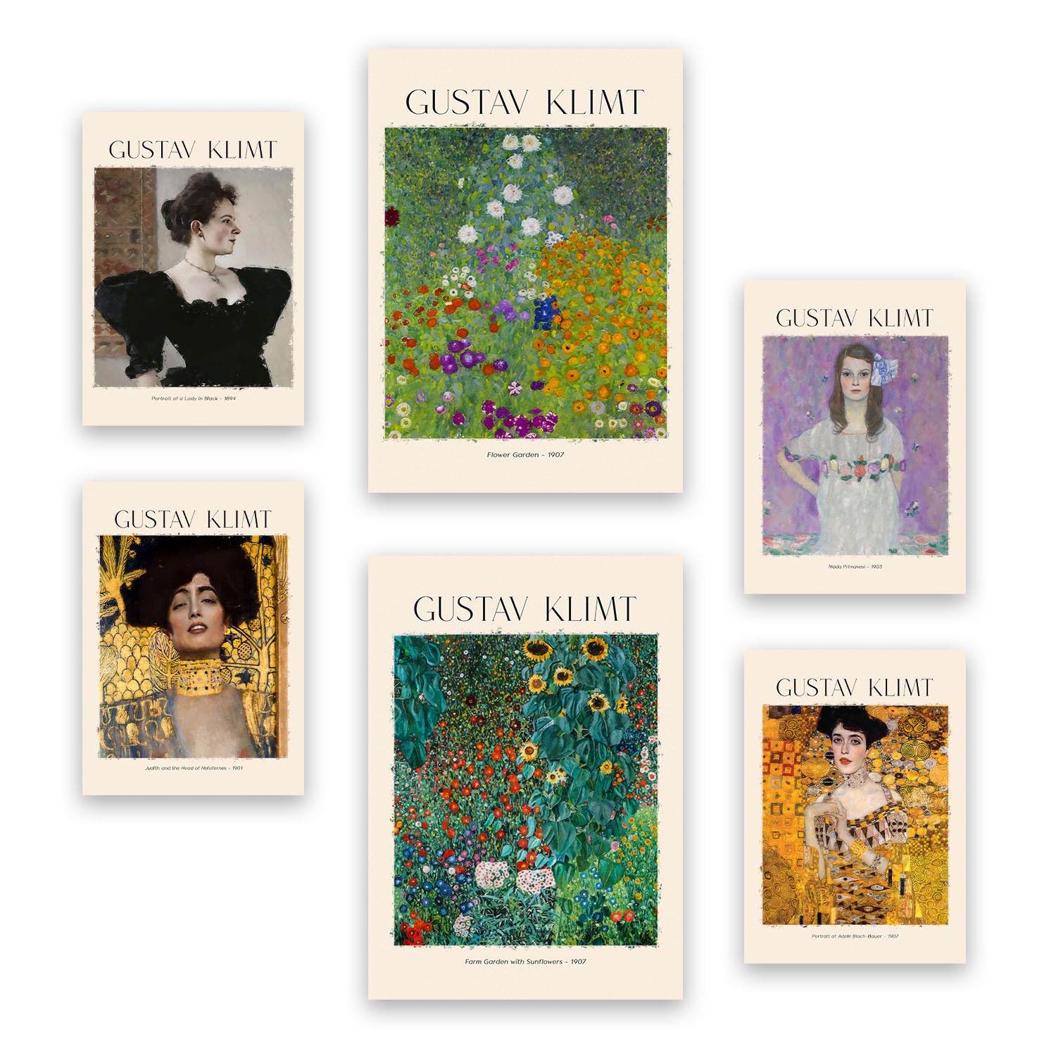 Nacnic Klimt 2 Poster Print. Painter's Gallery. Decorative paintings for your living room bedroom