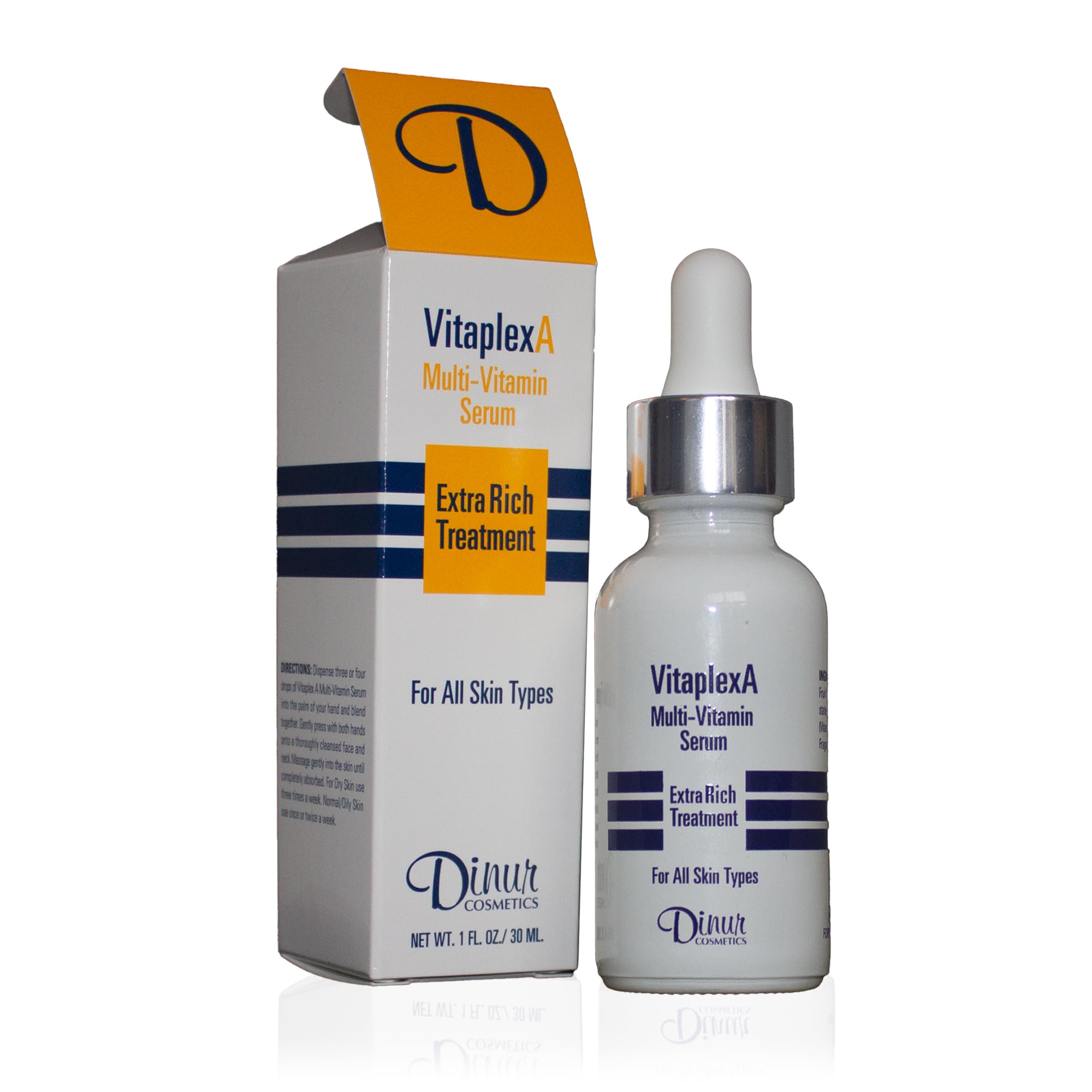 Vitaplex A Multi-Vitamin Serum Extra Rich Treatment for All Skin Types 1 fl. oz./ 30 ml.