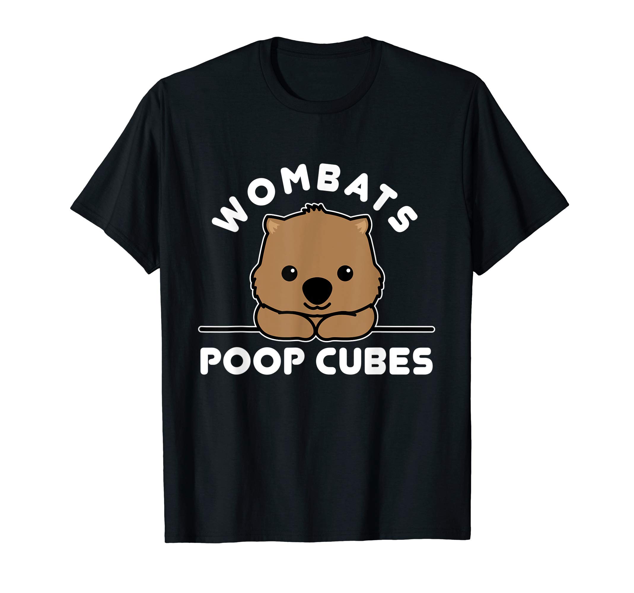Wombats Poop Cubes, Cute Kawaii Wombat Quote T-ShirtOEKO-TEX STANDARD 100