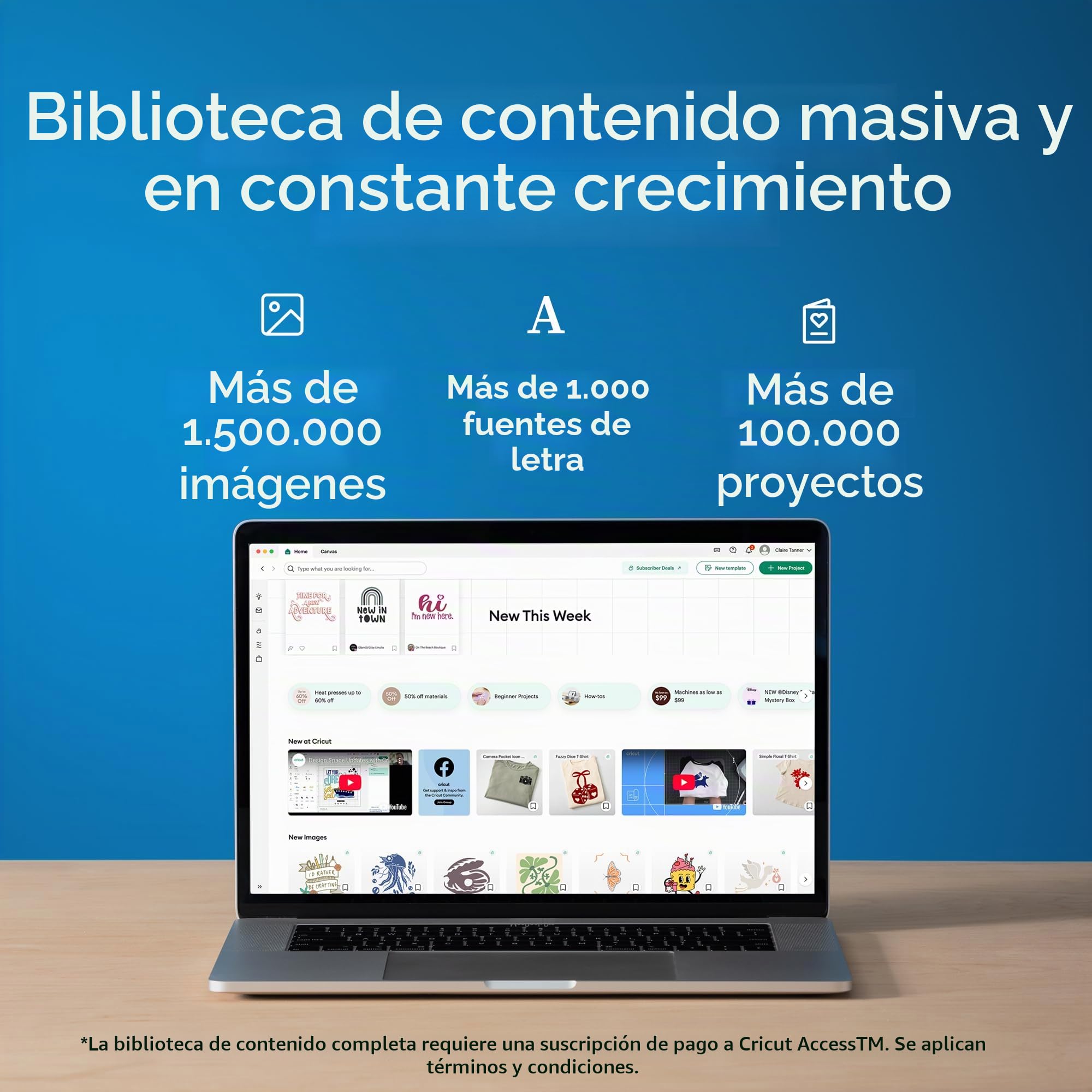 Cricut Maker 4 - Máquina de corte inteligente (concha marina) | Paquete Engagement Plus - Incluye prensa de calor EasyPress 3 (9 x 9) + alfombrilla, bolsa de mano, muestras de material, alfombrilla de