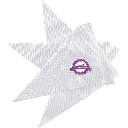 Thickened 100pcs/set Disposable Pastry Bag Icing Piping Bag Cake Cupcake Decorating Bags (16inch Thickened)