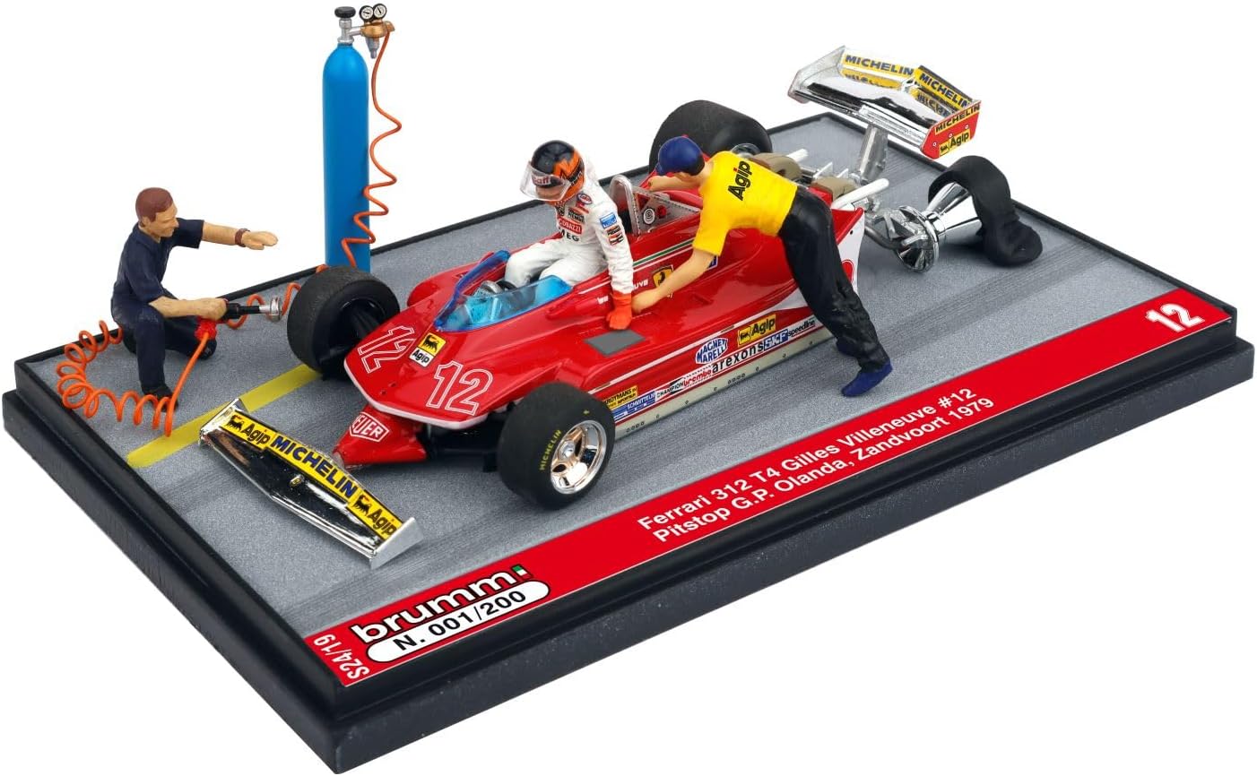 ブルム 1/43 フェラーリ F1 312 T4 オランダGP 1979#12 ジル