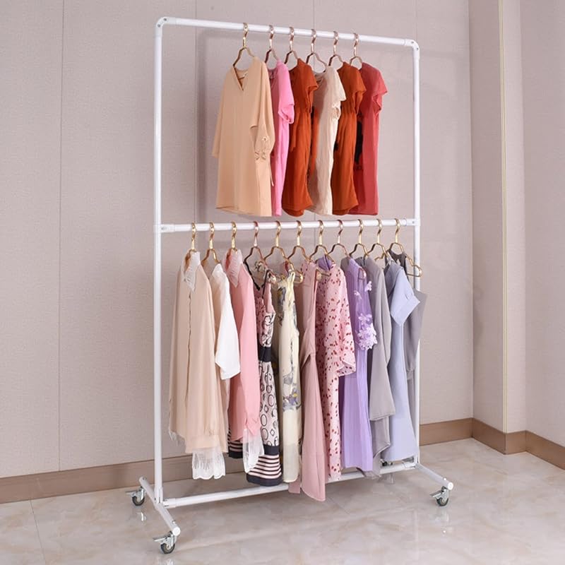 ホーム キッチン 週末限定直輸入 ハンガーラック ワードローブ組立品商用洋服かけパイプラッククローゼット ハンガー パンツラック 衣類ハンガーズボン ハンガー衣類収納アップクロゼットクローゼットラック ディスプレイラック頑丈パイプ ディスプレイ ラック オシャレ