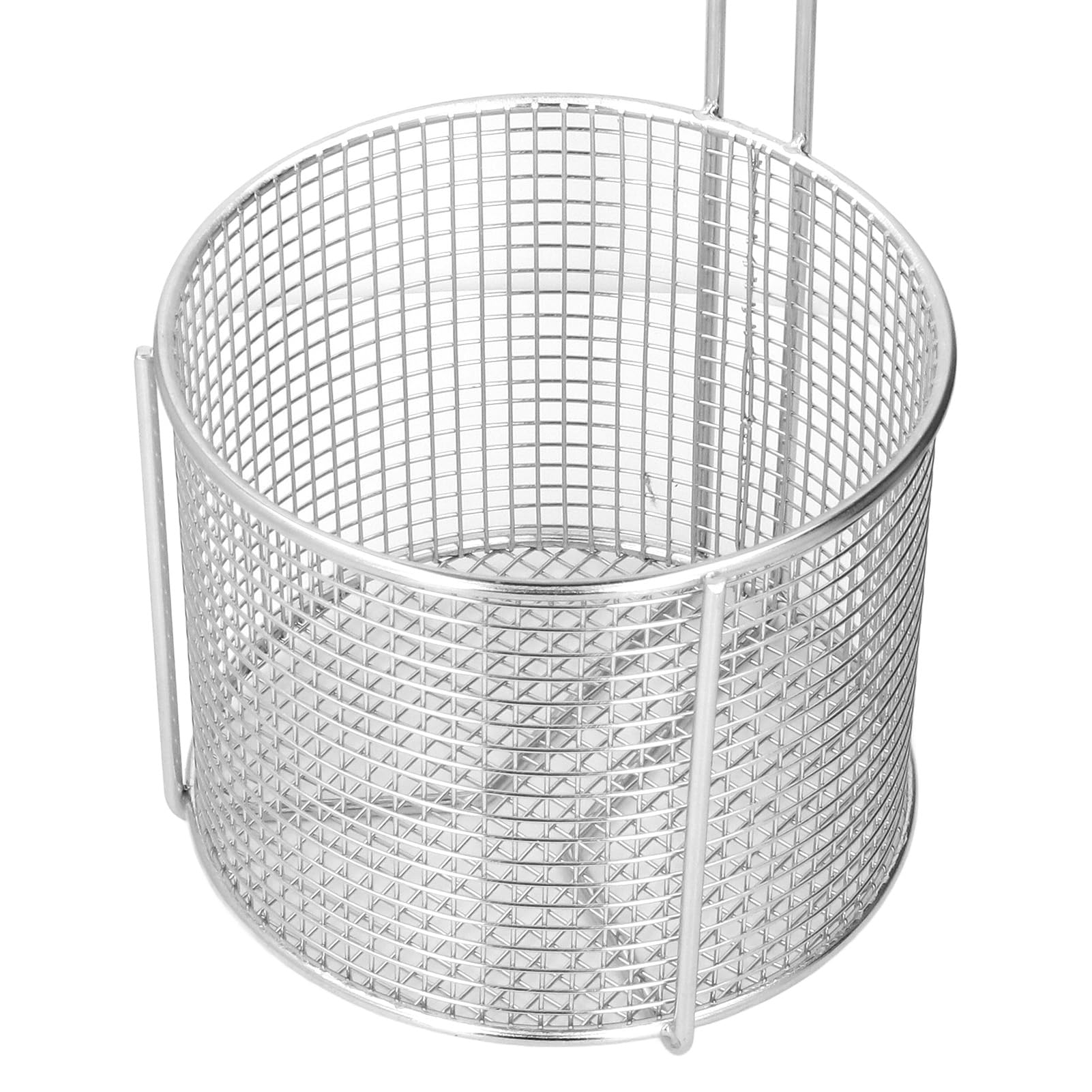 TOPINCN Cesta de Freír Redonda de Acero Inoxidable con, Freidora de