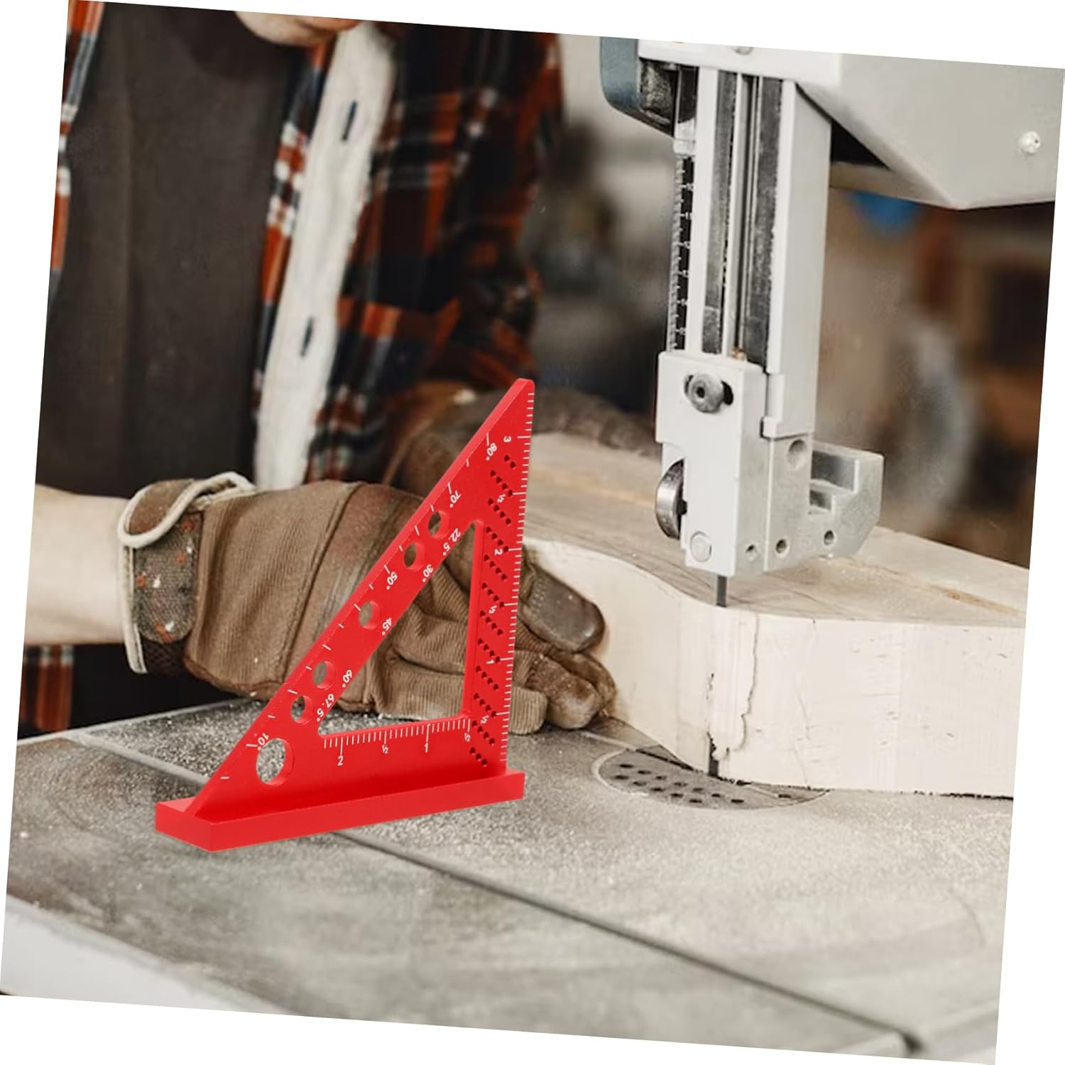 Uonlytech 3pcs Carpenter Tool Right Angle Clamp for Woodworking Positioning Ruler for Accurate Angles and Measurements Essential Framing Square for Projects and Carpentry