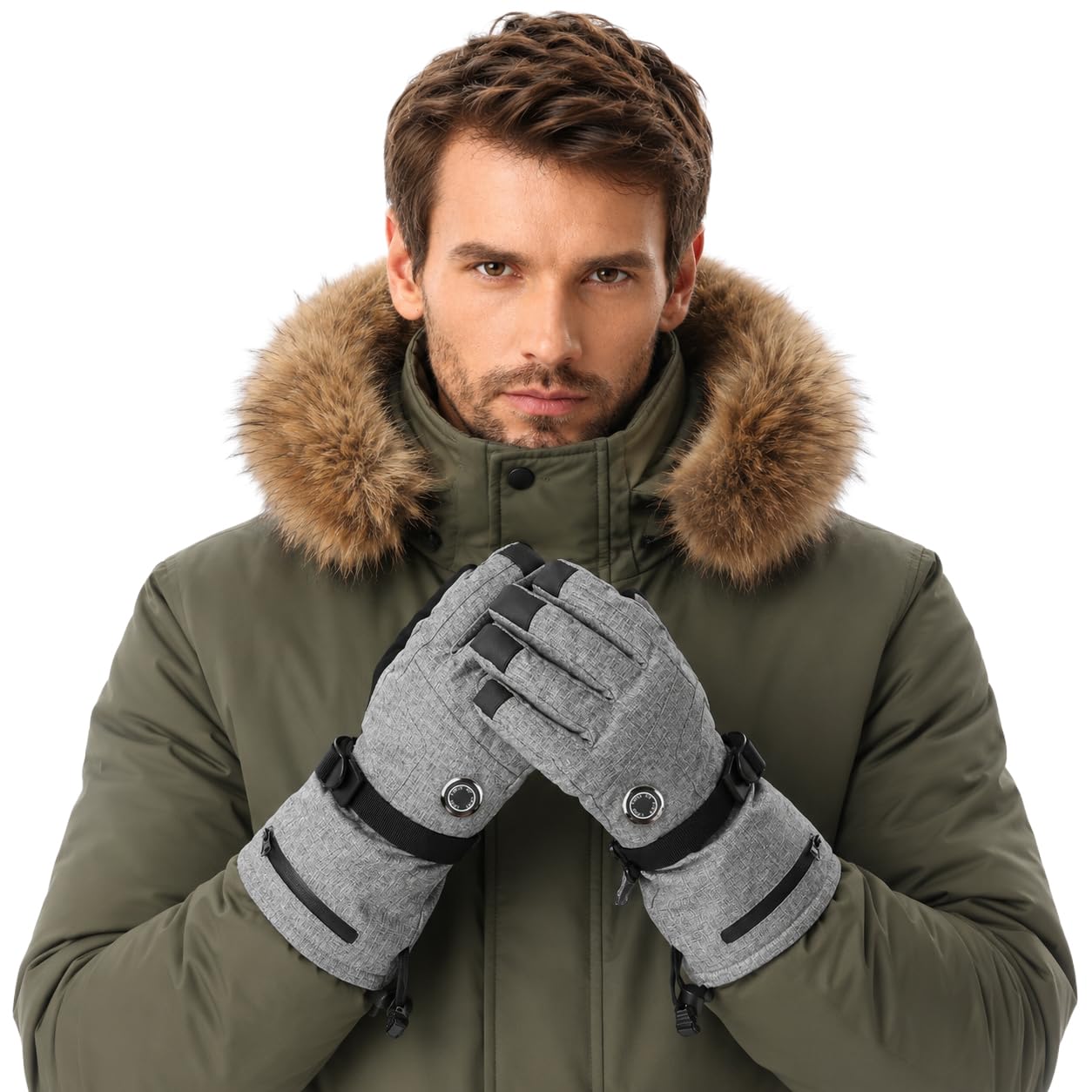 AROMA SEASON Beheizbare Handschuhe Modell Snow