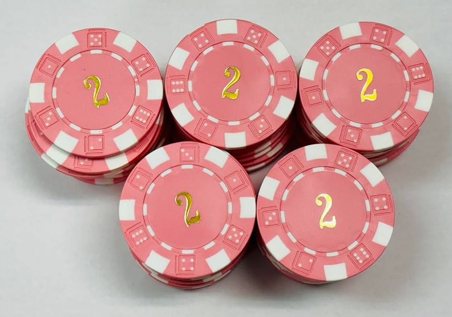 Amazon | カジノチップ 数字入り 【ばら売り50枚単位】 ポーカー