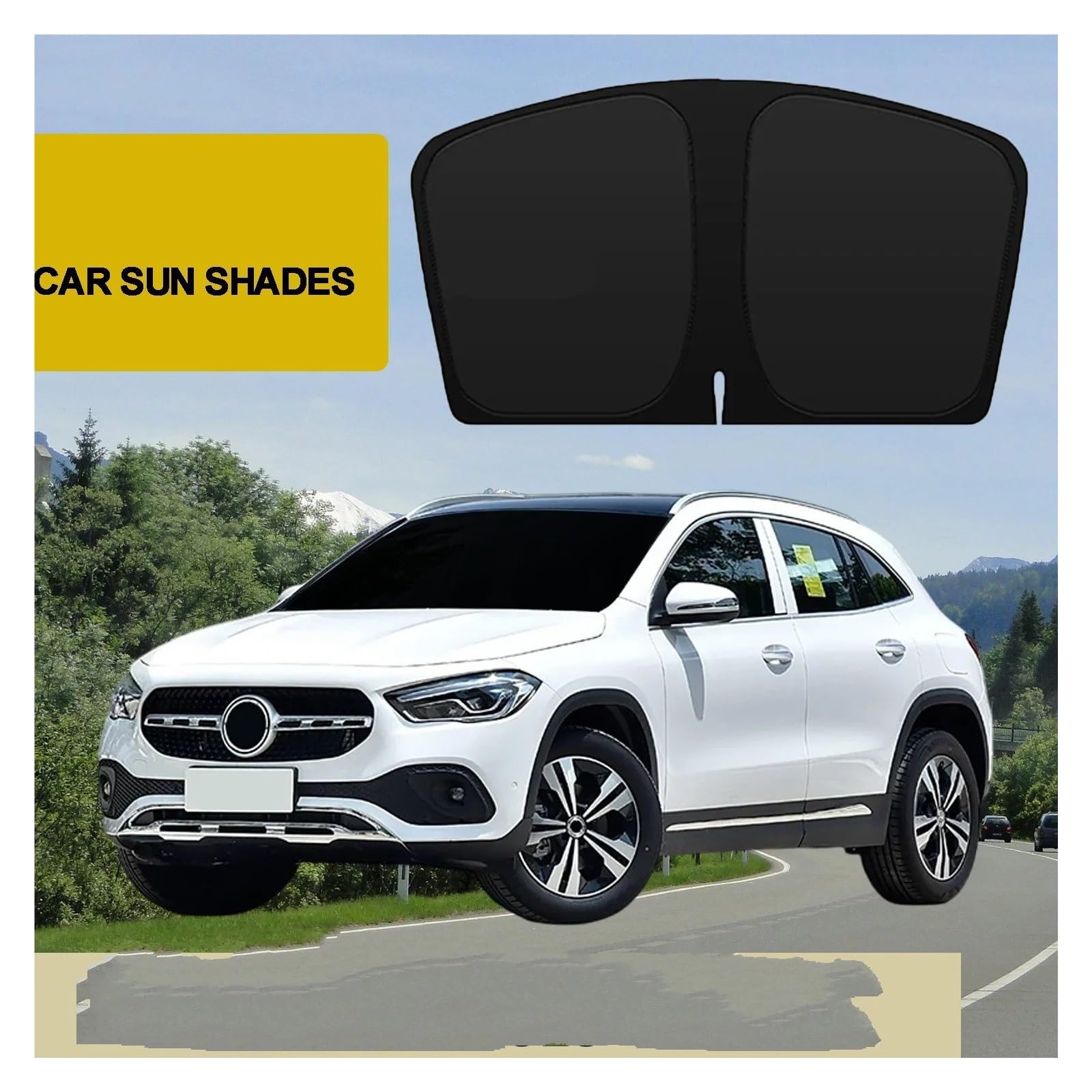 Cortinas Parasol Ventanas Laterales Coche para Benz para GLC para GLE GLK para GLS 2008-2025 Parasol Parabrisas Coche