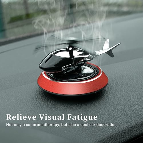 Miniatura 5 de Ambientadores para automóvil con rotación solar, decoración creativa de perfume para automóvil, alivia el estrés y purifica los olores, uso en la