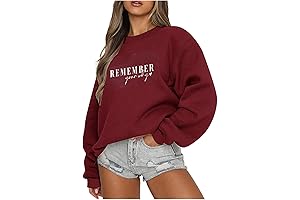 Ceboyel Remember Your Why Oversized Sweater