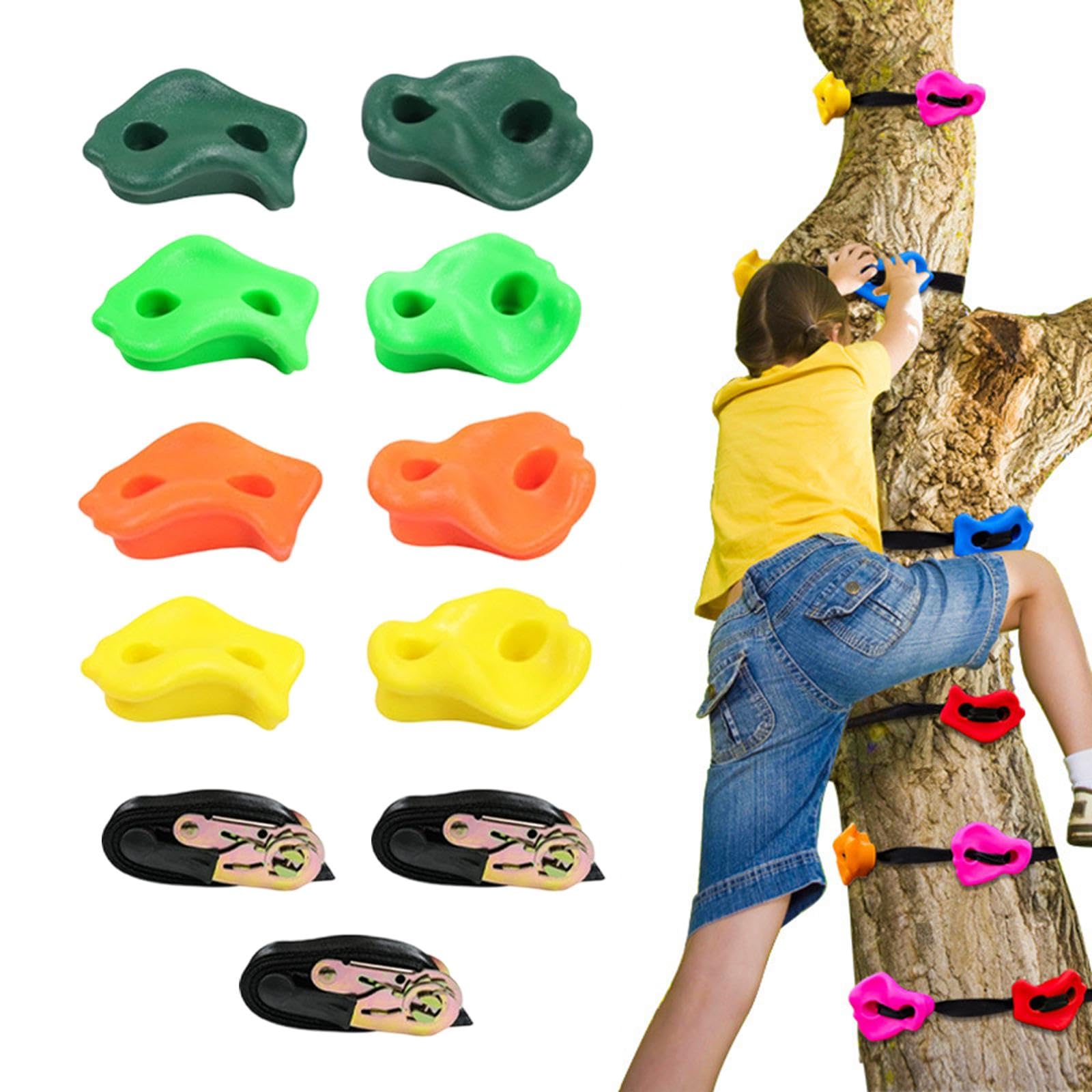 Kletterwand Für Kinder Mit Haltern Bauen,3 Pins und eine Häkelnadel