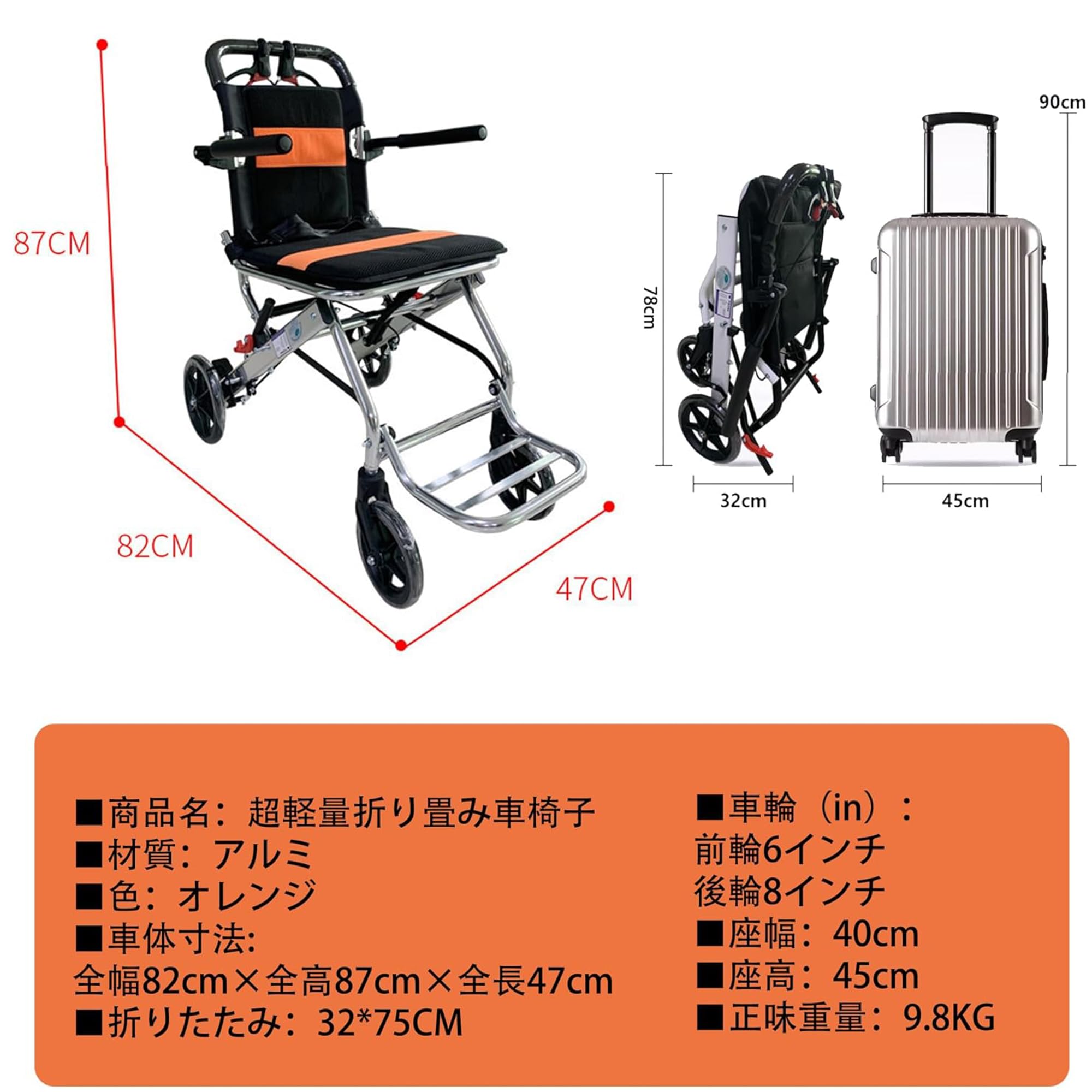 YLOVABLE　車椅子 介助型 Amazon | YLOVABLE 車椅子 介助型 折りたたみ式 簡易車椅子 自立型