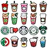 20,35Pcs Coffee Charms for Adult Women Men, Cat Coffee Shoe Charms for Clog Sandals Bracelets Decoration Party Favor 20,35Pcs Coffee Charms for Adult Women Men, Cat Coffee Shoe Charms for Clog Sandals Bracelets Decoration Party Favor