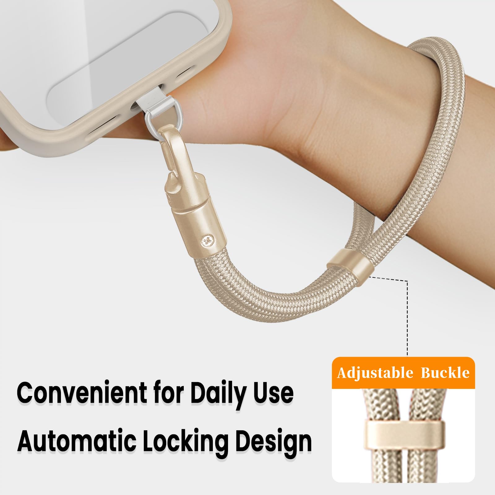 Téléphone Portable Poignée Anneau Support Doigt Chaîne