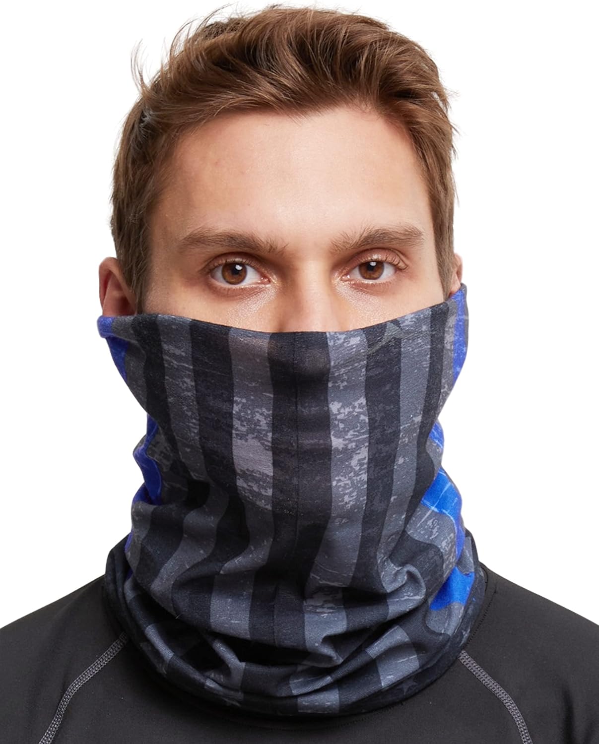 Sandhawk Face Gaiter Mask, Neck Gaiter Face Mask Patriots