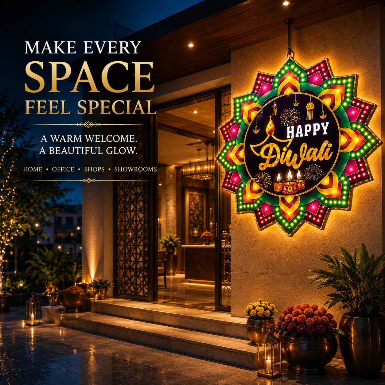 Gesto Diwali Lights - Festive Home Decoration -2 Gesto Diwali Lights - Festive Home Decoration -2