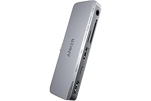 Anker USB-C Hub [6-in-1]: Ultimate Connectivity for USB-C iPad Pro