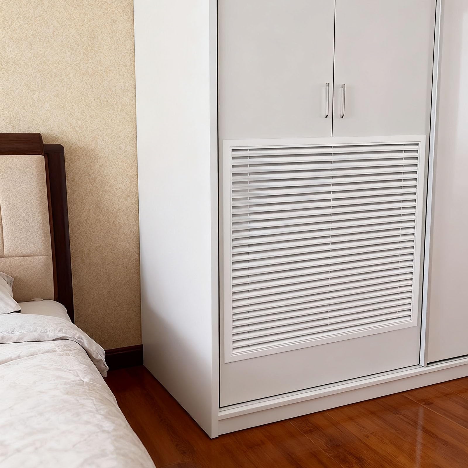 Griglia di Ventilazione in Alluminio per Mobile, Griglia di Ventilazione Personalizzabile per Condotto 'Aria, Pannello di Accesso per Montaggio A Parete(50x50cm (20x20in))