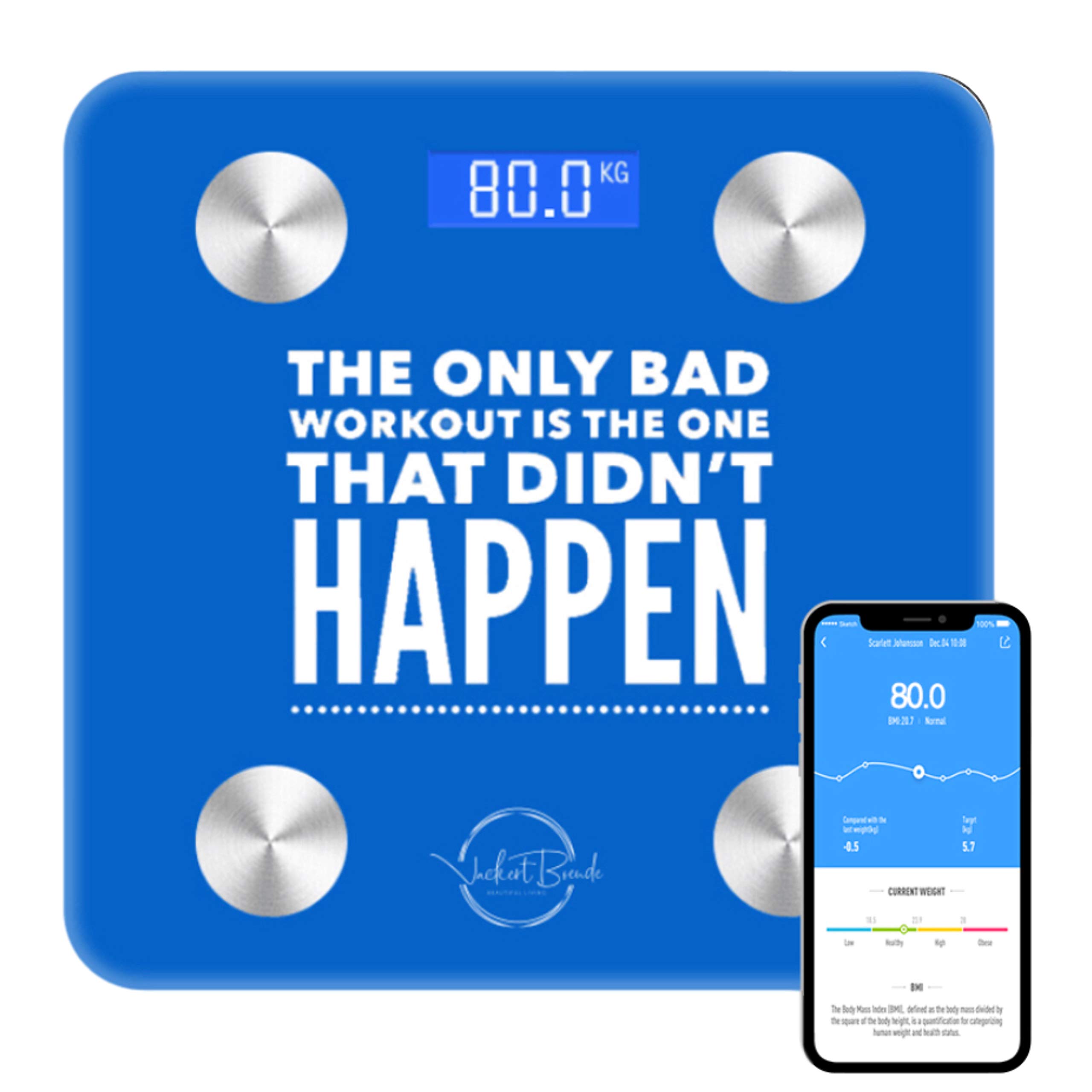 Smart Digital Scale For Weight And Body Fat Lean Muscle Motivational Bluetooth Scale And Body Analyzer Bathroom Scale For Calculating Bmi Water Composition And Body Fat Percentage Bone Density Smart Digital Scale For Weight And Body Fat Lean Muscle Motivational Bluetooth Scale And Body Analyzer Bathroom Scale For Calculating Bmi Water Composition And Body Fat Percentage Bone Density