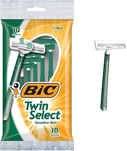 Miniatura 4 de Bic Twin Select - Maquinillas de afeitar para hombre, 10 unidades (paquete de 5)
