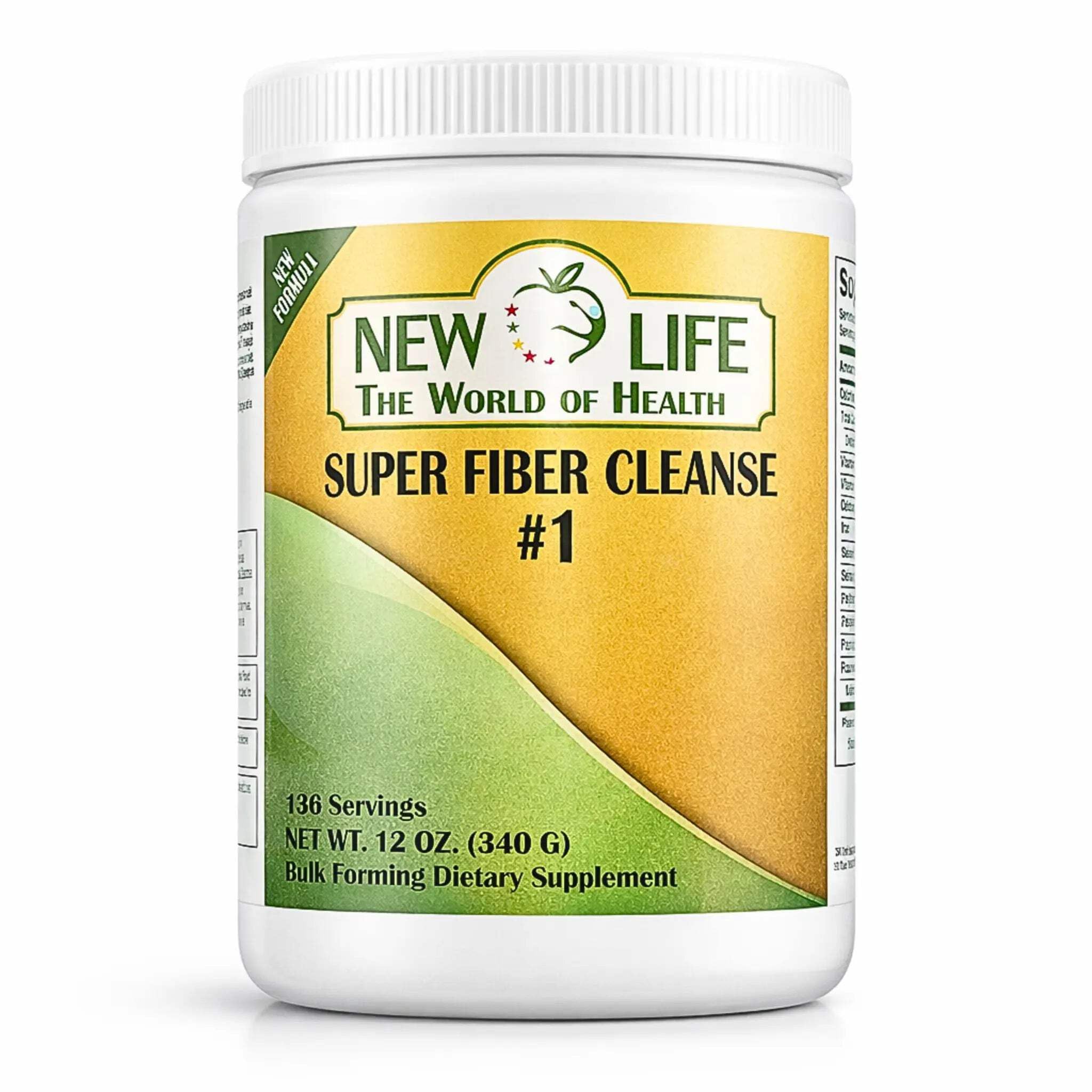 Amazon.com: New Life Super Fiber Cleanse 1, Detoxing Support