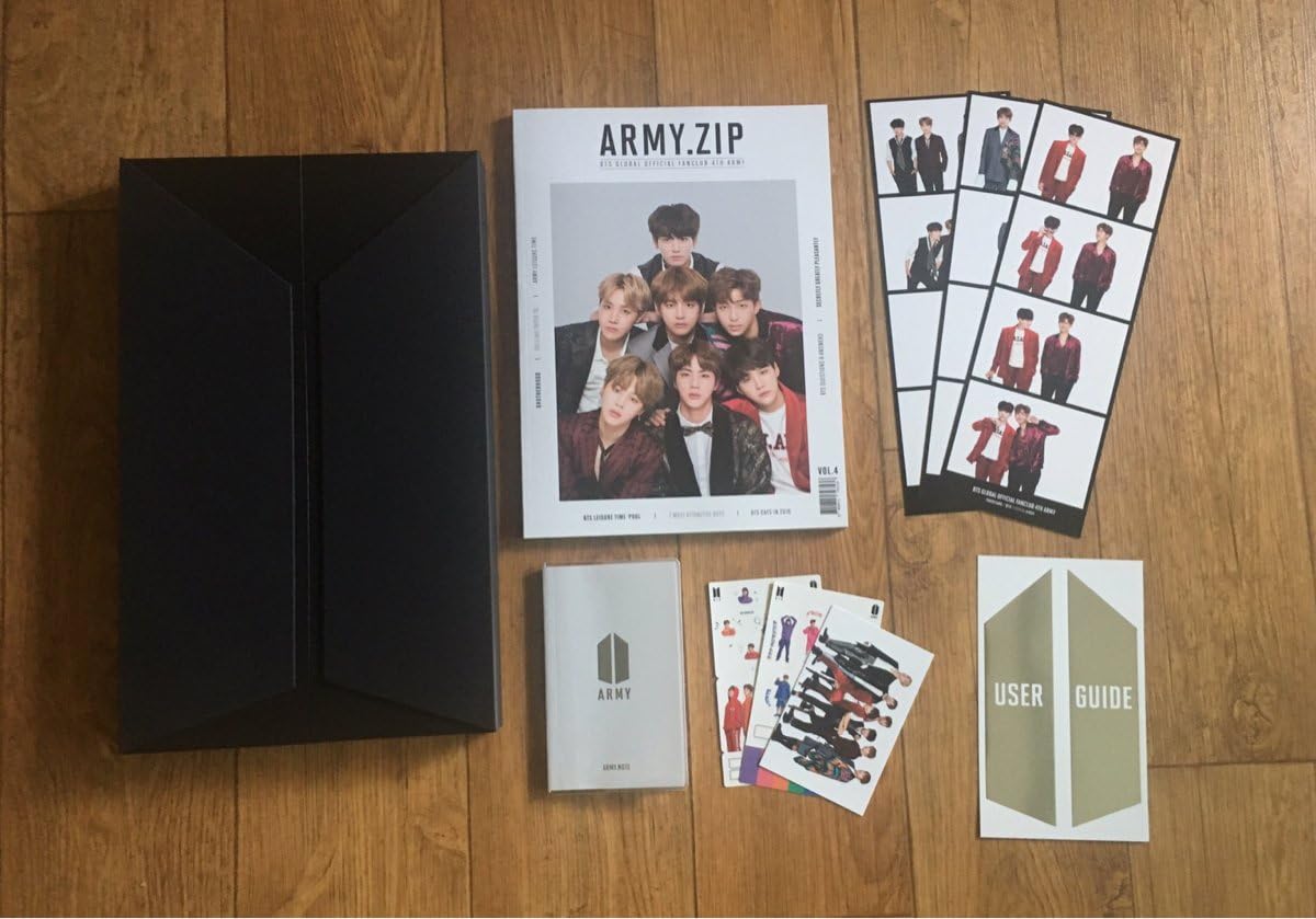 Amazon Co Jp 防弾少年団 Bts 韓国 Fc 公式 ファンクラブ Army 4期 入会特典 グッズ ホビー 通販