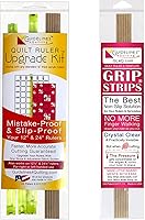 Vista 1 de Guidelines4Quilting Kit de actualización de regla de edredón y paquete de tiras de agarre