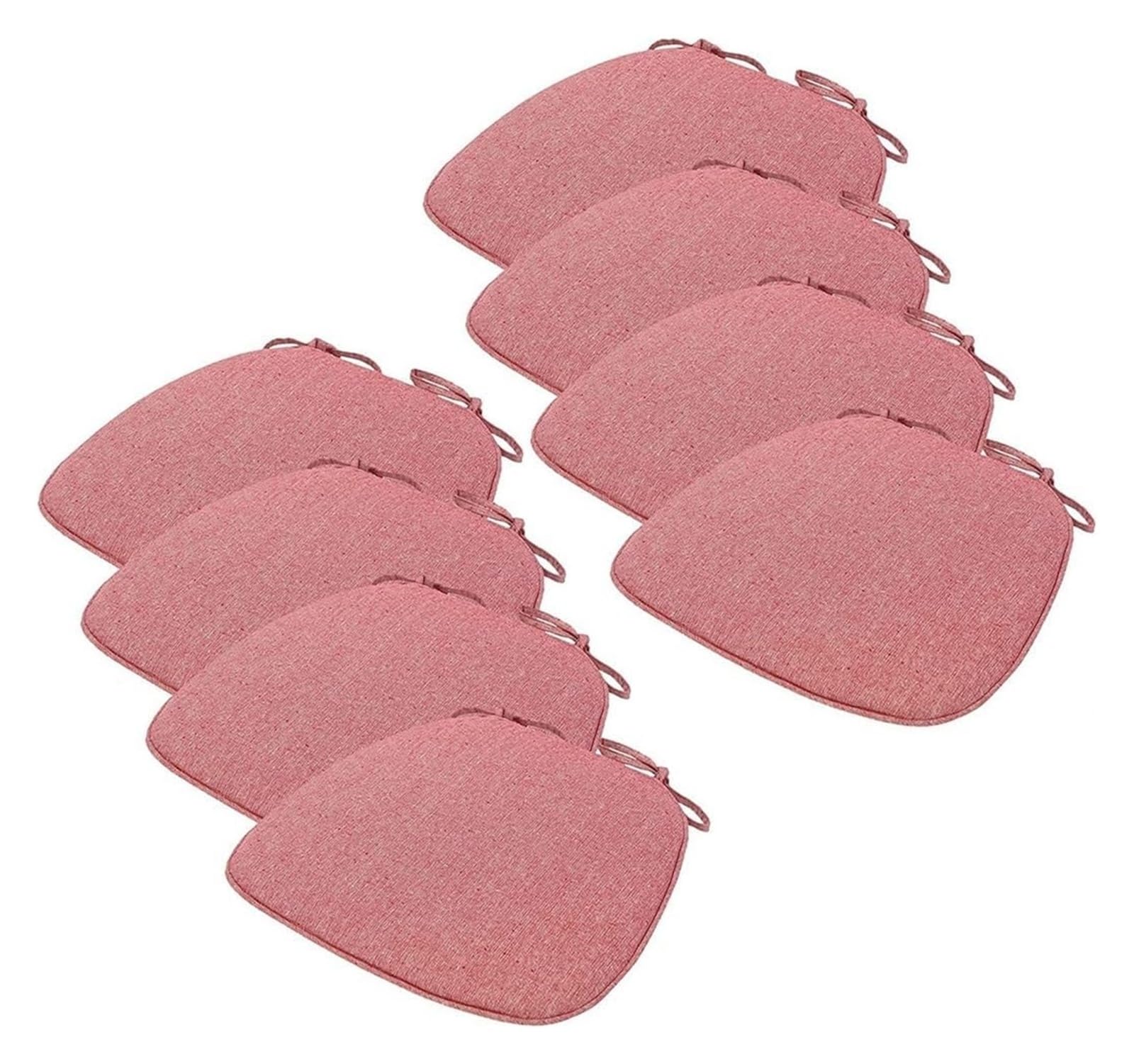 Coussins de siège avec sangles anti-glisse pour chaise de salle à manger