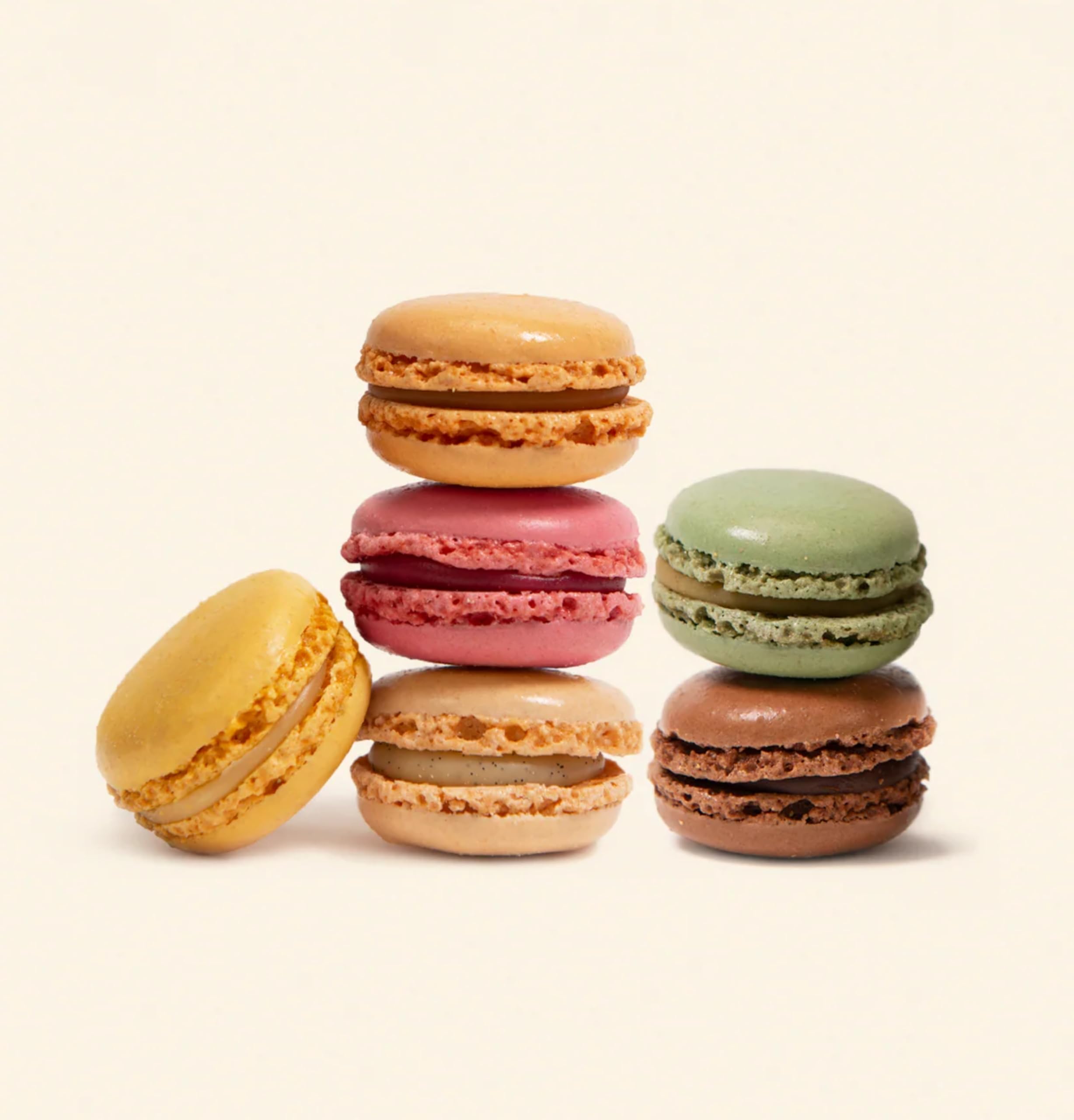 Macarons Surtidos Franceses 468 g (36 Unidades) – Selección Gourmet de Sabores Variados, Postre Premium para Regalo o Eventos (Sin Gluten) Distribuido por Laborawi