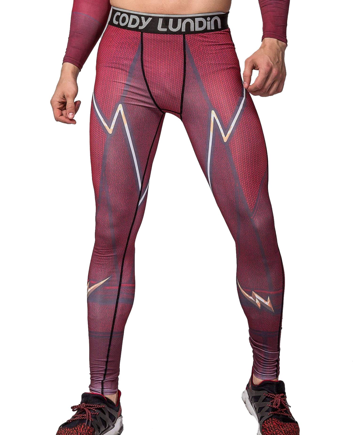 Cody Lundin Hommes Pantalons De Compression Collants Couche
