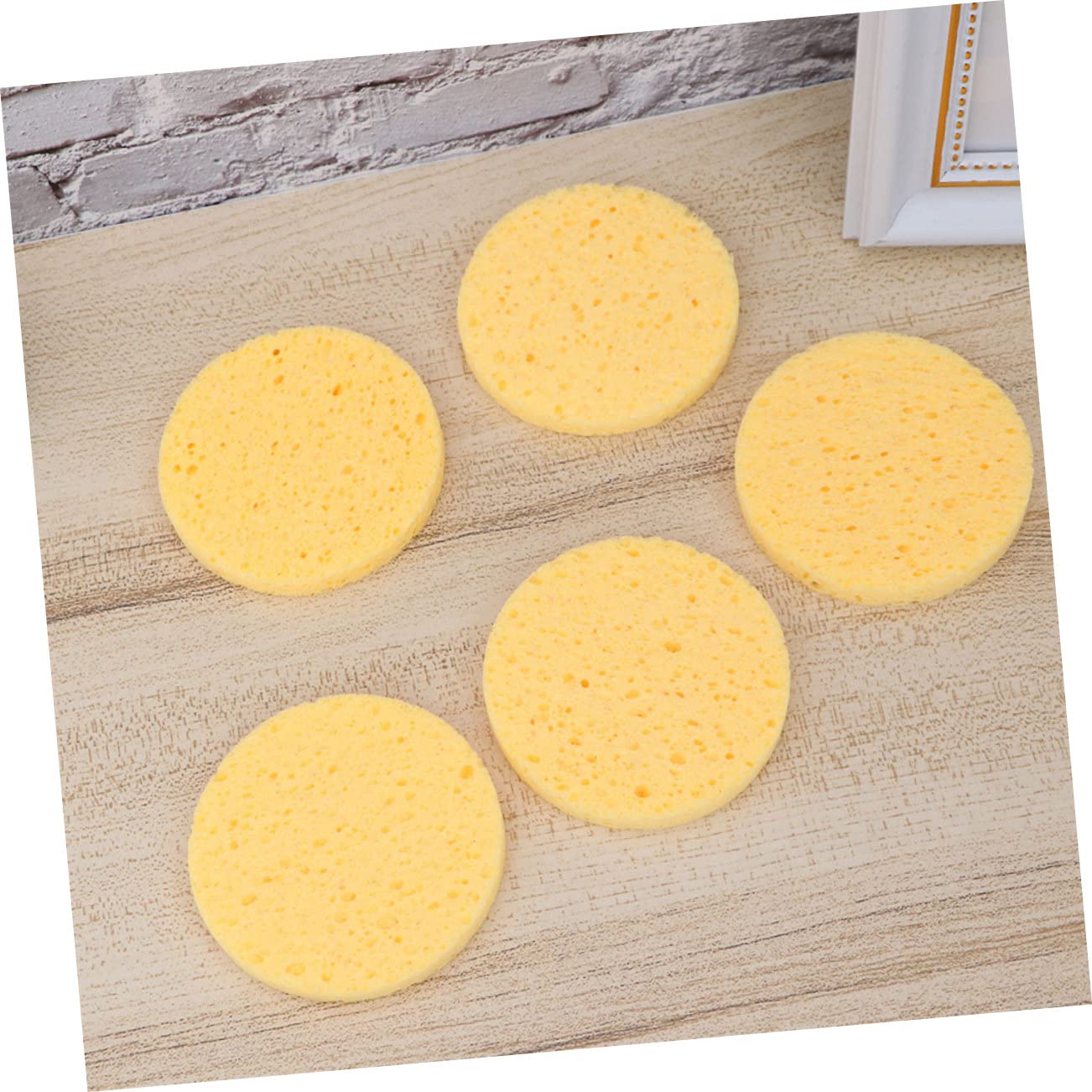 Beavorty 100stücke Gesichtsreinigungsschwämme Weiche Wiederverwendbare Make-up Pads Für Sanfte Gesichtsreinigung Und Abschminken Für Mit Hydratisierender