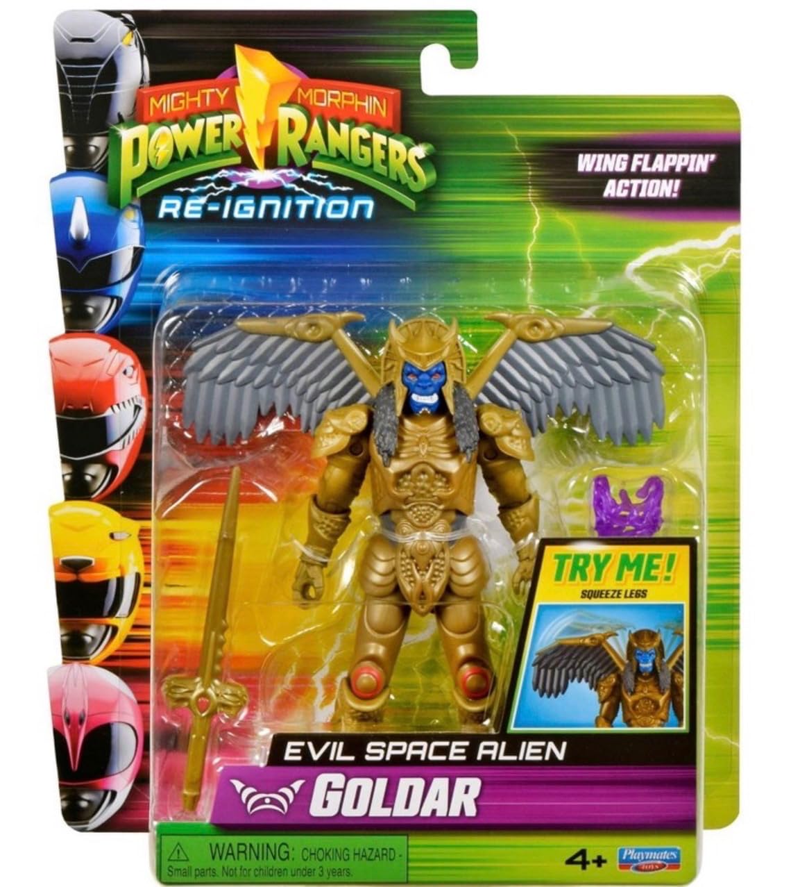 Mighty Morphin Power Rangers: Re-Ignition - Figura Goldar Evil Space Alien por Playmates Toys