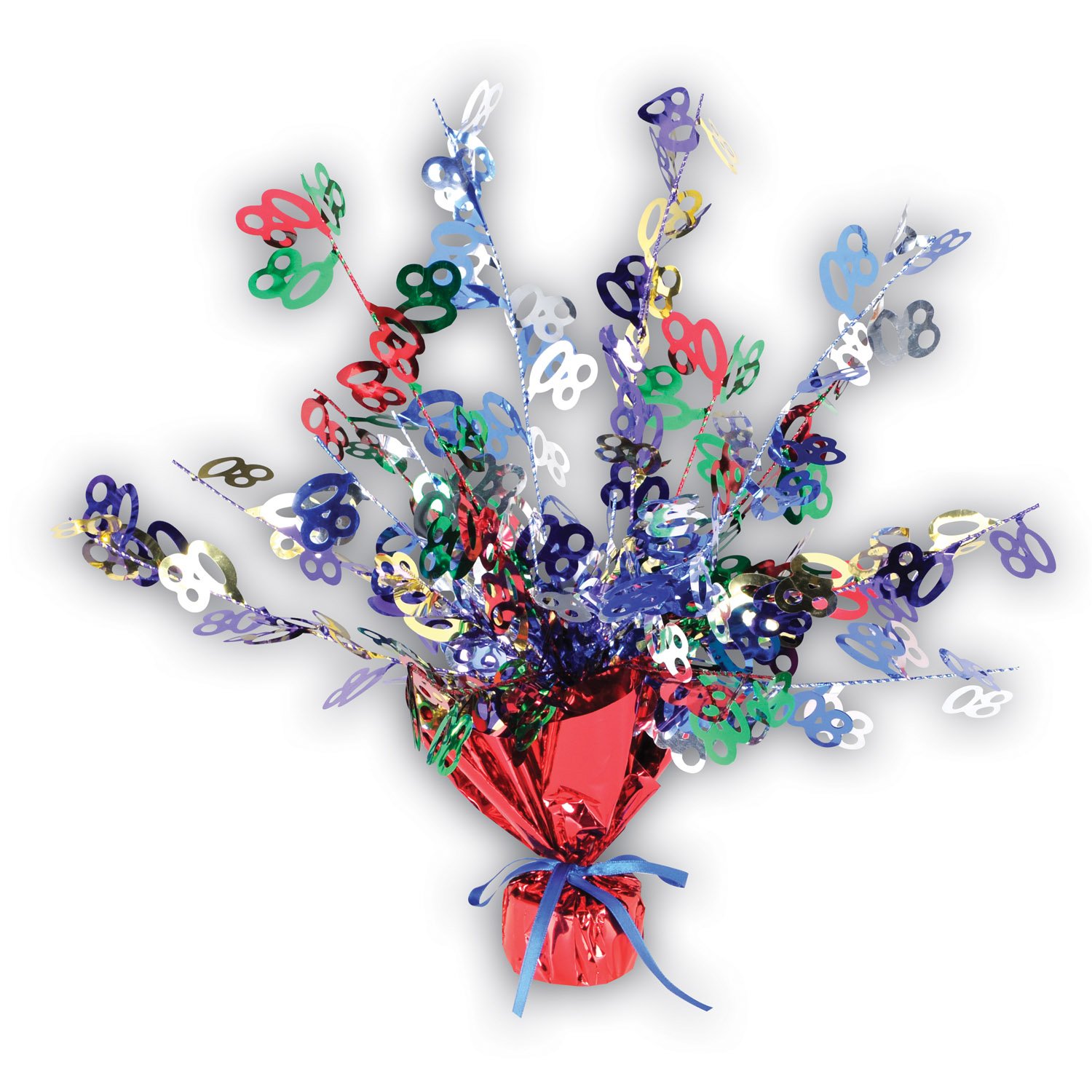 Beistle80 Gleam 'N Burst Centrepiece, Multicolor, 80 cm