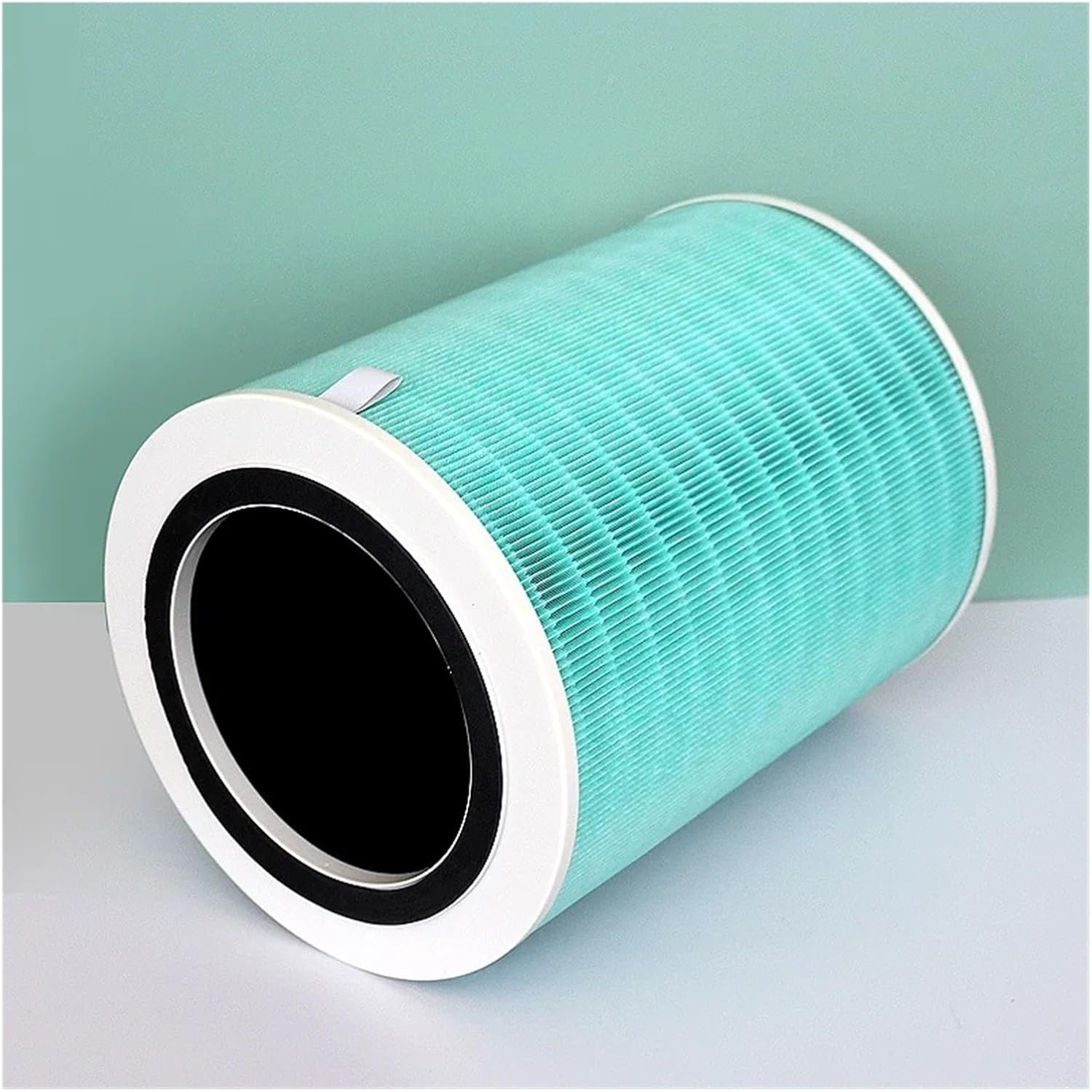 Gerrit Air Purifier Filter, bottom-side view, showing the RFID tag and internal structure.