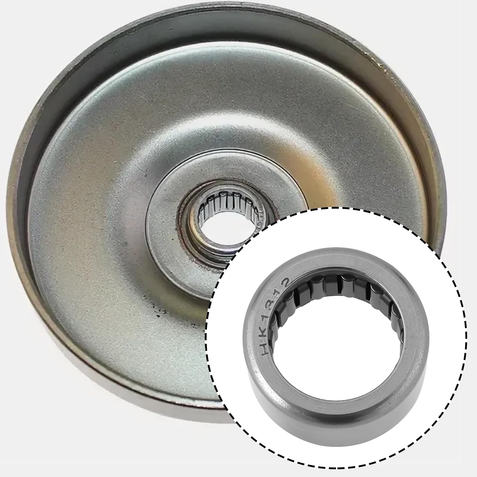 Cuscinetto Ad Aghi Per Albero Motore 13x19x12mm Compatibile Con Dolmar 102 PS33 PS330 PS340 PS341 PS39 PS390 PS401
