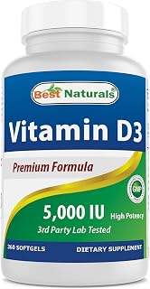 Vitamin D3 5000 IU 360 Softgels
