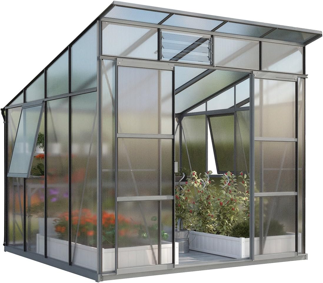 Vitavia Greenhouse Freya 7600/6 (Depth 258/292 cm)